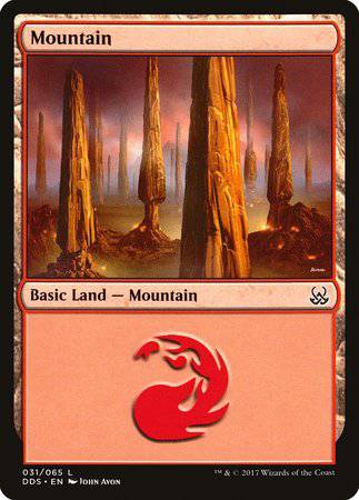 Mountain (31) [Duel Decks: Mind vs. Might] - Destination Retro