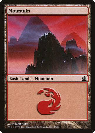 Mountain (312) [Commander 2011] - Destination Retro
