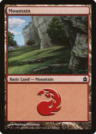 Mountain (314) [Commander 2011] - Destination Retro