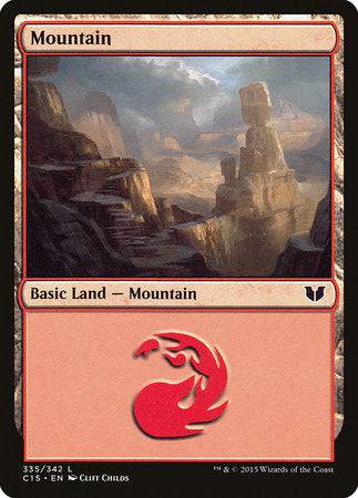 Mountain (335) [Commander 2015] - Destination Retro