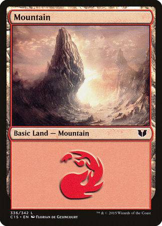 Mountain (336) [Commander 2015] - Destination Retro