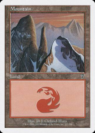 Mountain (337) [Seventh Edition] - Destination Retro