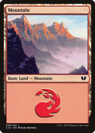Mountain (338) [Commander 2015] - Destination Retro