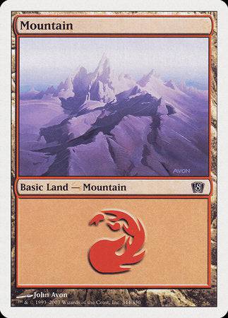 Mountain (344) [Eighth Edition] - Destination Retro