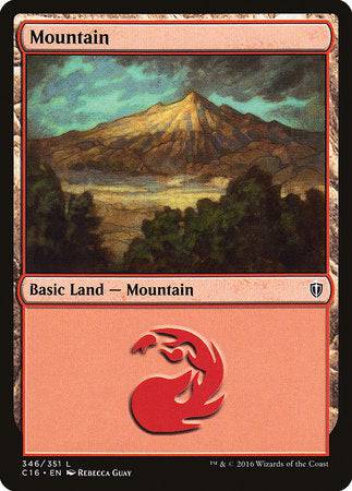 Mountain (346) [Commander 2016] - Destination Retro