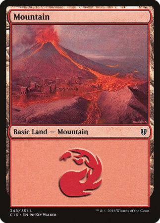 Mountain (348) [Commander 2016] - Destination Retro