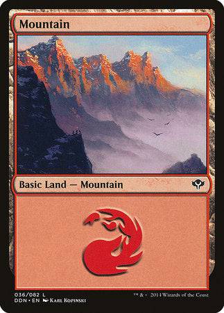 Mountain (36) [Duel Decks: Speed vs. Cunning] - Destination Retro