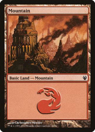 Mountain (42) [Duel Decks: Izzet vs. Golgari] - Destination Retro