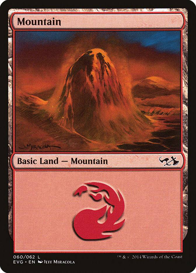 Mountain (60) (Elves vs. Goblins) [Duel Decks Anthology] - Destination Retro