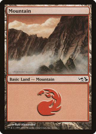 Mountain (61) [Duel Decks: Elves vs. Goblins] - Destination Retro