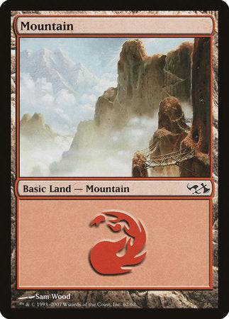 Mountain (62) [Duel Decks: Elves vs. Goblins] - Destination Retro