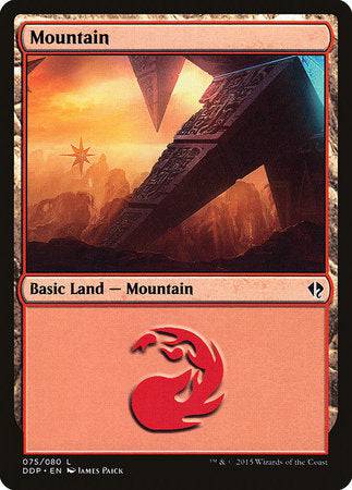 Mountain (75) [Duel Decks: Zendikar vs. Eldrazi] - Destination Retro