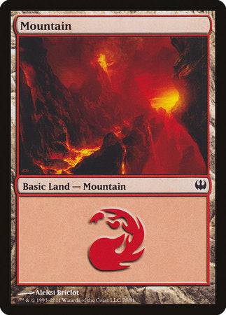 Mountain (78) [Duel Decks: Knights vs. Dragons] - Destination Retro