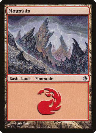 Mountain (80) [Duel Decks: Ajani vs. Nicol Bolas] - Destination Retro