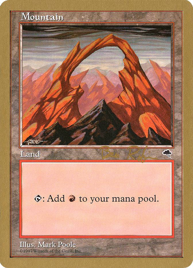 Mountain (br345) (Ben Rubin) [World Championship Decks 1998] - Destination Retro