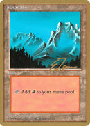 Mountain (et374) (Eric Tam) [Pro Tour Collector Set] - Destination Retro