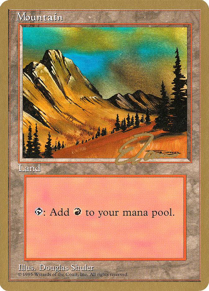Mountain (et375) (Eric Tam) [Pro Tour Collector Set] - Destination Retro