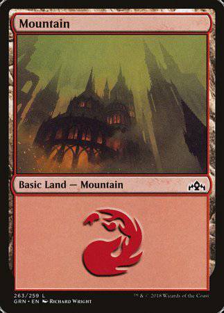 Mountain [Guilds of Ravnica] - Destination Retro