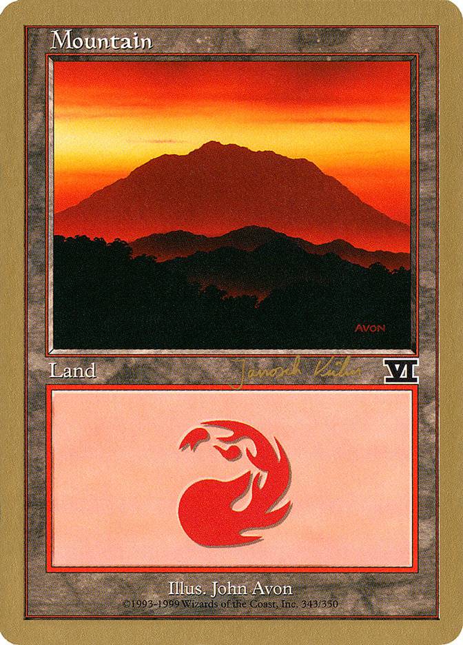 Mountain (jk343) (Janosch Kuhn) [World Championship Decks 2000] - Destination Retro