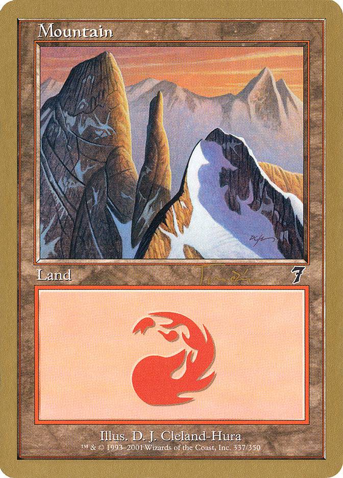 Mountain (jt337) (Jan Tomcani) [World Championship Decks 2001] - Destination Retro