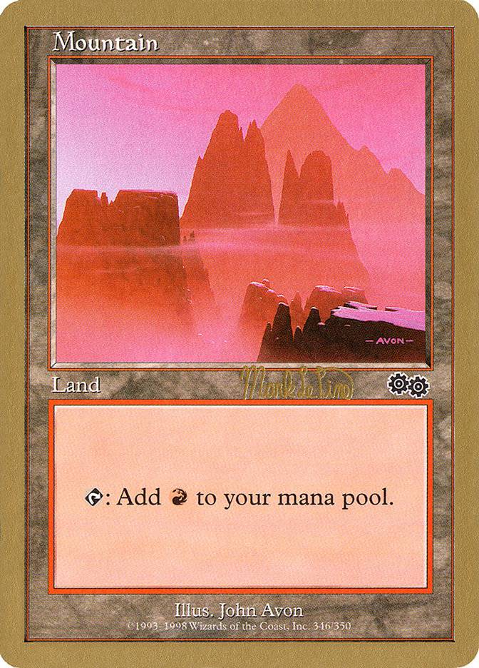 Mountain (mlp346b) (Mark Le Pine) [World Championship Decks 1999] - Destination Retro