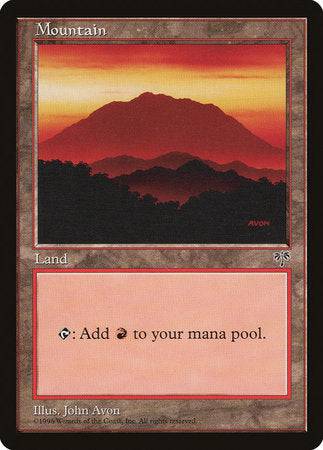 Mountain (Red) [Mirage] - Destination Retro