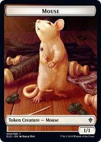 Mouse // Food (17) Double-sided Token [Throne of Eldraine Tokens] - Destination Retro