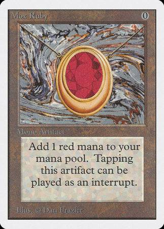 Mox Ruby [Unlimited Edition] - Destination Retro