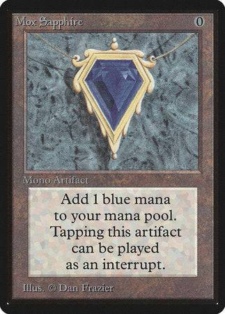 Mox Sapphire [Limited Edition Beta] - Destination Retro