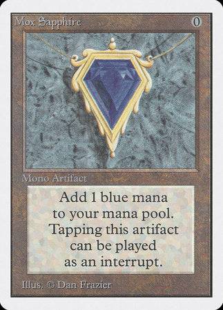 Mox Sapphire [Unlimited Edition] - Destination Retro
