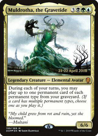 Muldrotha, the Gravetide [Dominaria Promos] - Destination Retro