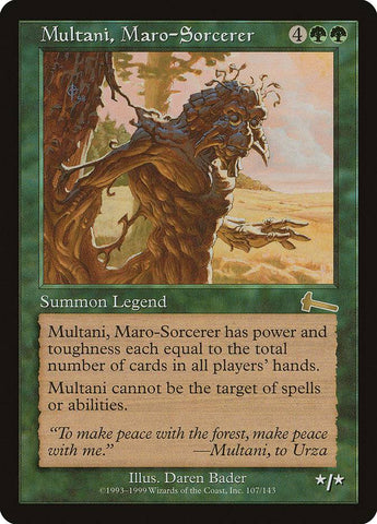 Multani, Maro-Sorcerer [Urza's Legacy] - Destination Retro
