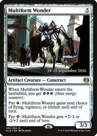 Multiform Wonder [Kaladesh Promos] - Destination Retro