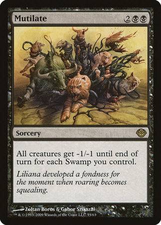 Mutilate [Duel Decks: Garruk vs. Liliana] - Destination Retro