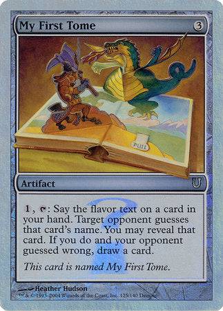 My First Tome (Alternate Foil) [Unhinged] - Destination Retro