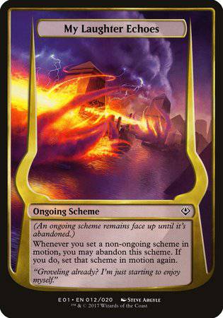 My Laughter Echoes (Archenemy: Nicol Bolas) [Archenemy: Nicol Bolas Schemes] - Destination Retro