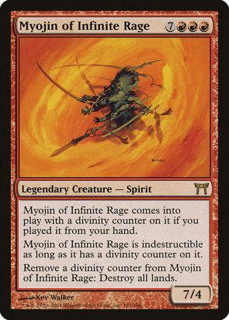 Myojin of Infinite Rage [Champions of Kamigawa] - Destination Retro