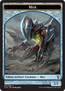 Myr (007) // Thopter (008) Double-sided Token [Commander 2018 Tokens] - Destination Retro