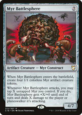 Myr Battlesphere [Commander 2018] - Destination Retro