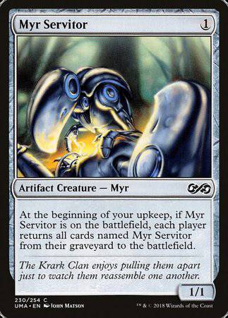 Myr Servitor [Ultimate Masters] - Destination Retro