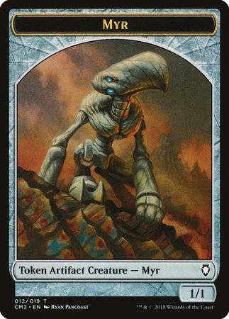 Myr Token [Commander Anthology Volume II Tokens] - Destination Retro