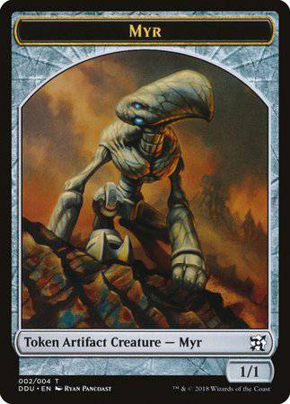 Myr Token [Duel Decks: Elves vs. Inventors Tokens] - Destination Retro