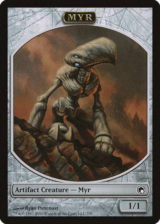 Myr Token [Scars of Mirrodin Tokens] - Destination Retro