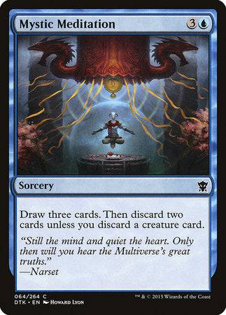 Mystic Meditation [Dragons of Tarkir] - Destination Retro