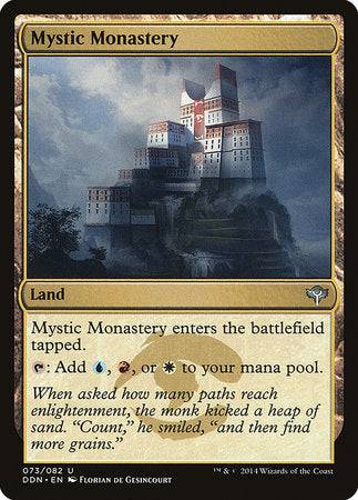 Mystic Monastery [Duel Decks: Speed vs. Cunning] - Destination Retro