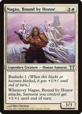 Nagao, Bound by Honor [Champions of Kamigawa] - Destination Retro