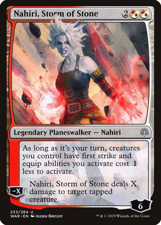 Nahiri, Storm of Stone [War of the Spark] - Destination Retro