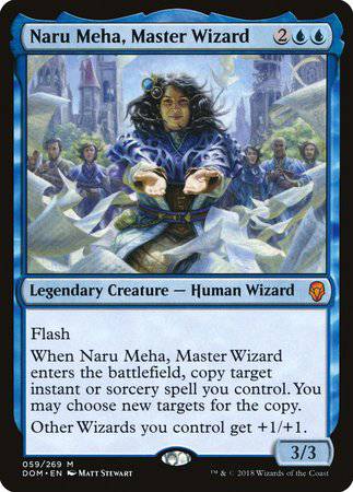 Naru Meha, Master Wizard [Dominaria] - Destination Retro