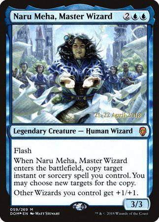 Naru Meha, Master Wizard [Dominaria Promos] - Destination Retro