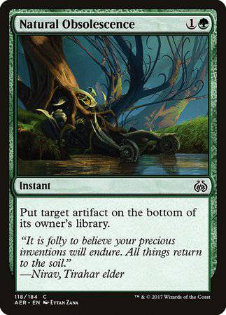 Natural Obsolescence [Aether Revolt] - Destination Retro